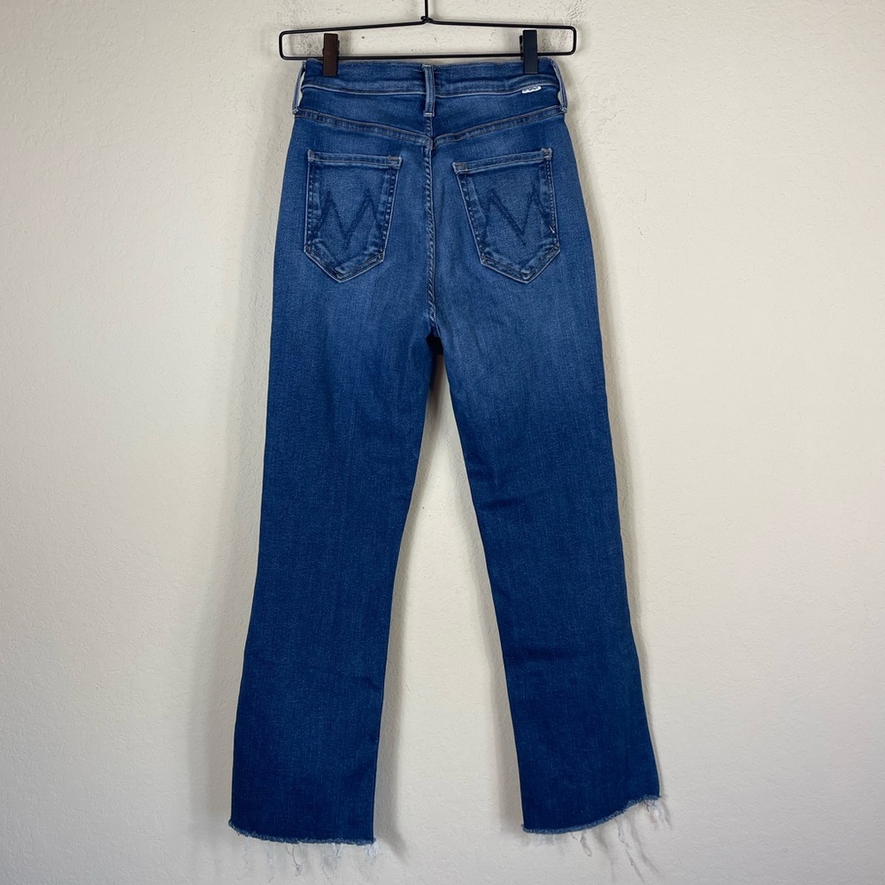 MOTHER The Tripper Ankle Fray Change Is In The Air Jeans Size 26 - Picture 8 of 13